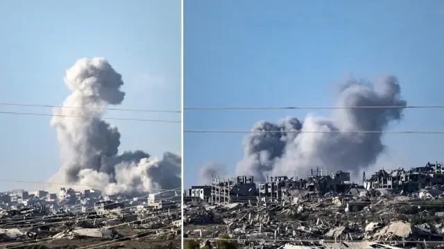 katil israil son 24 saatte gazzeye 170ten fazla hava saldirisi duzenledi BzQSkTqG