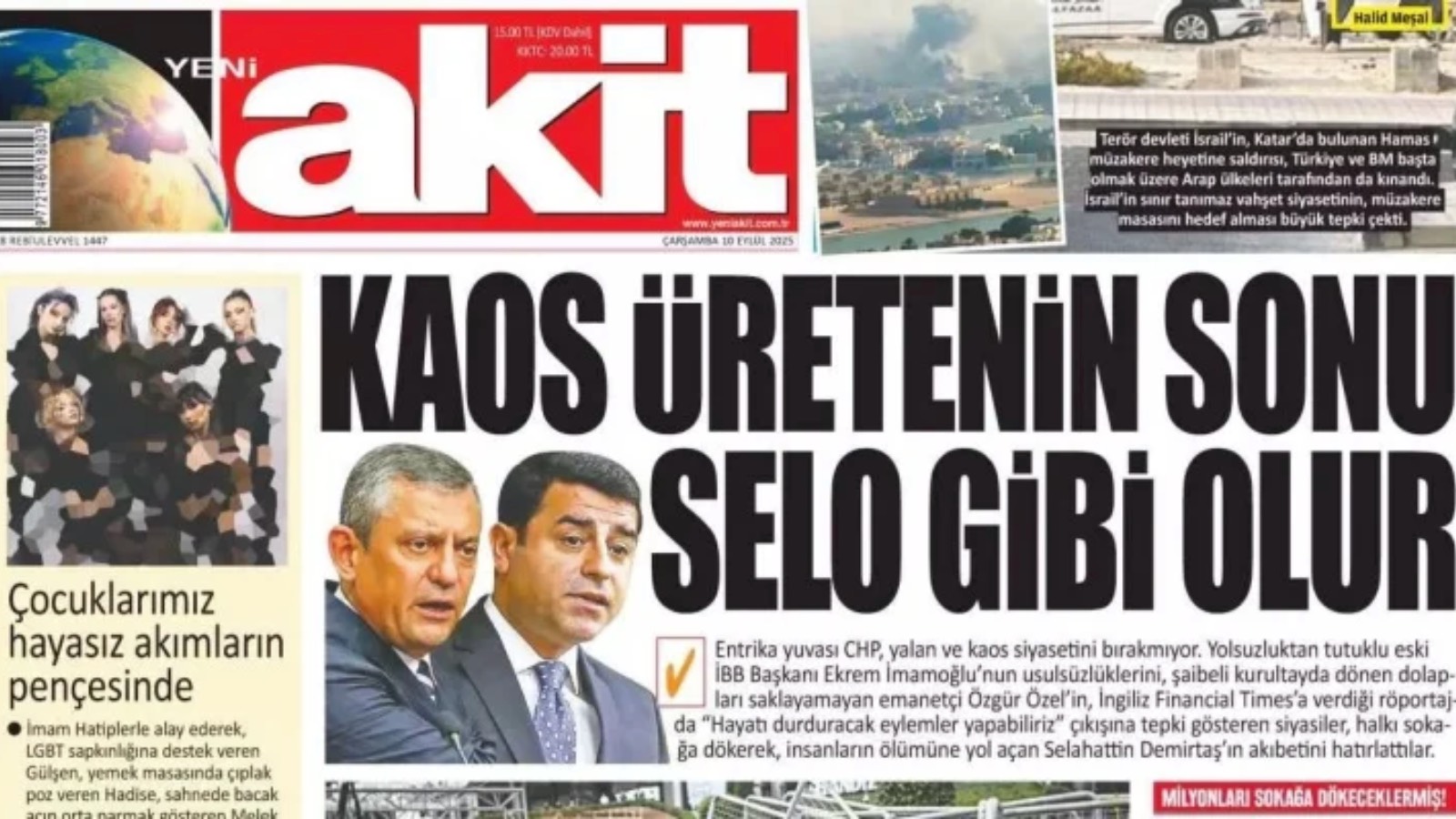 yeni akit ozgur ozeli tehdit etmisti chpden yanit geldi kirli paralarla kurulan bir grup kendini gazeteci sanan tipler mi bizi tehdit ediyor aEBzDiuL