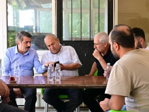 Bursa yildirimda baskan oktay yilmaz esnafla bulustu JX7rafrP
