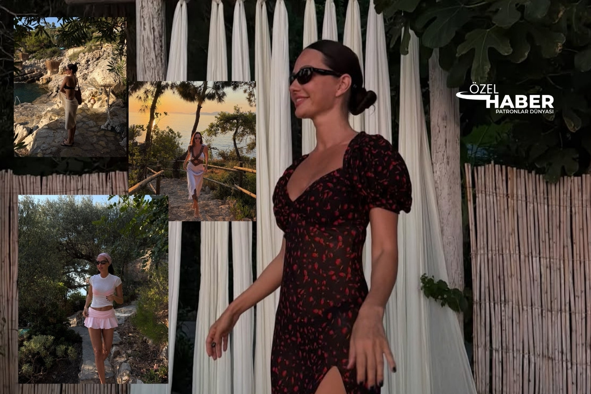 Yasemin Ergene, patronların ve ünlilerin mahremiyet ve sığınma yeri Bodrum Amanruya’dan fotoğraflar paylaştı Haber gorseli